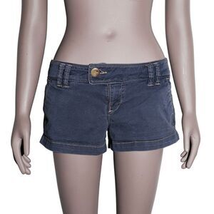 Vintage‎ American Eagle Low-Rise Shorts Y2K Preppy Casual Women Size 4